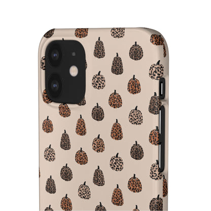 Leopard Pumpkin Case