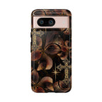 Floral Cross Pattern Tough Case