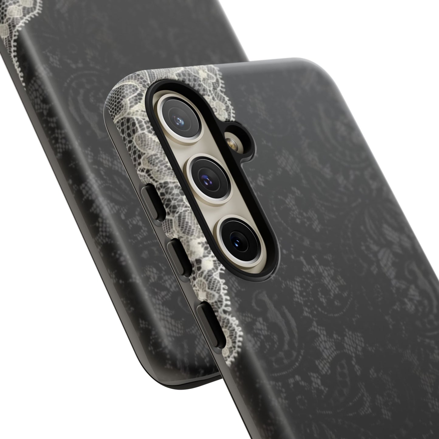 Black & White Edged Tough Case