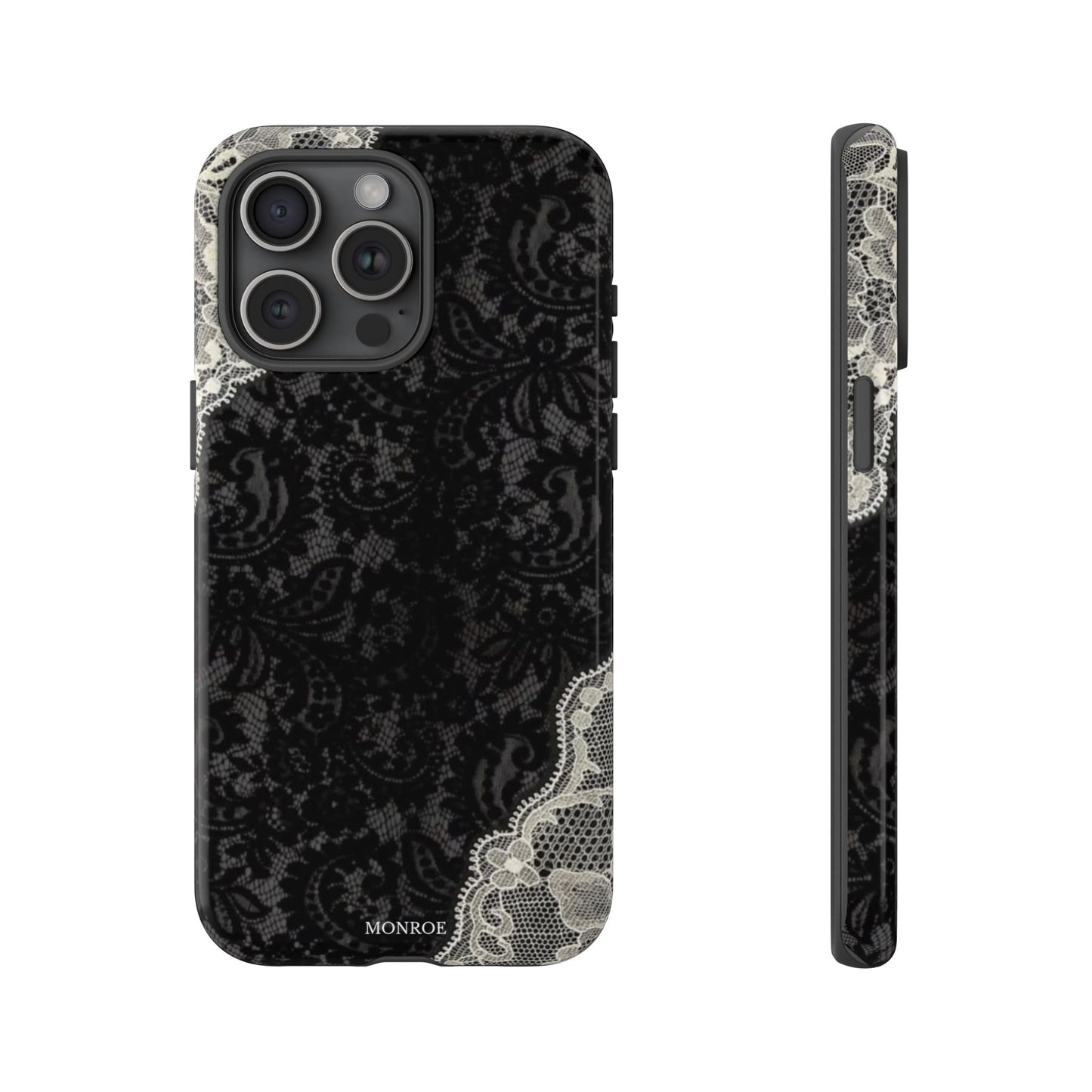 Black & White Edged Tough Case
