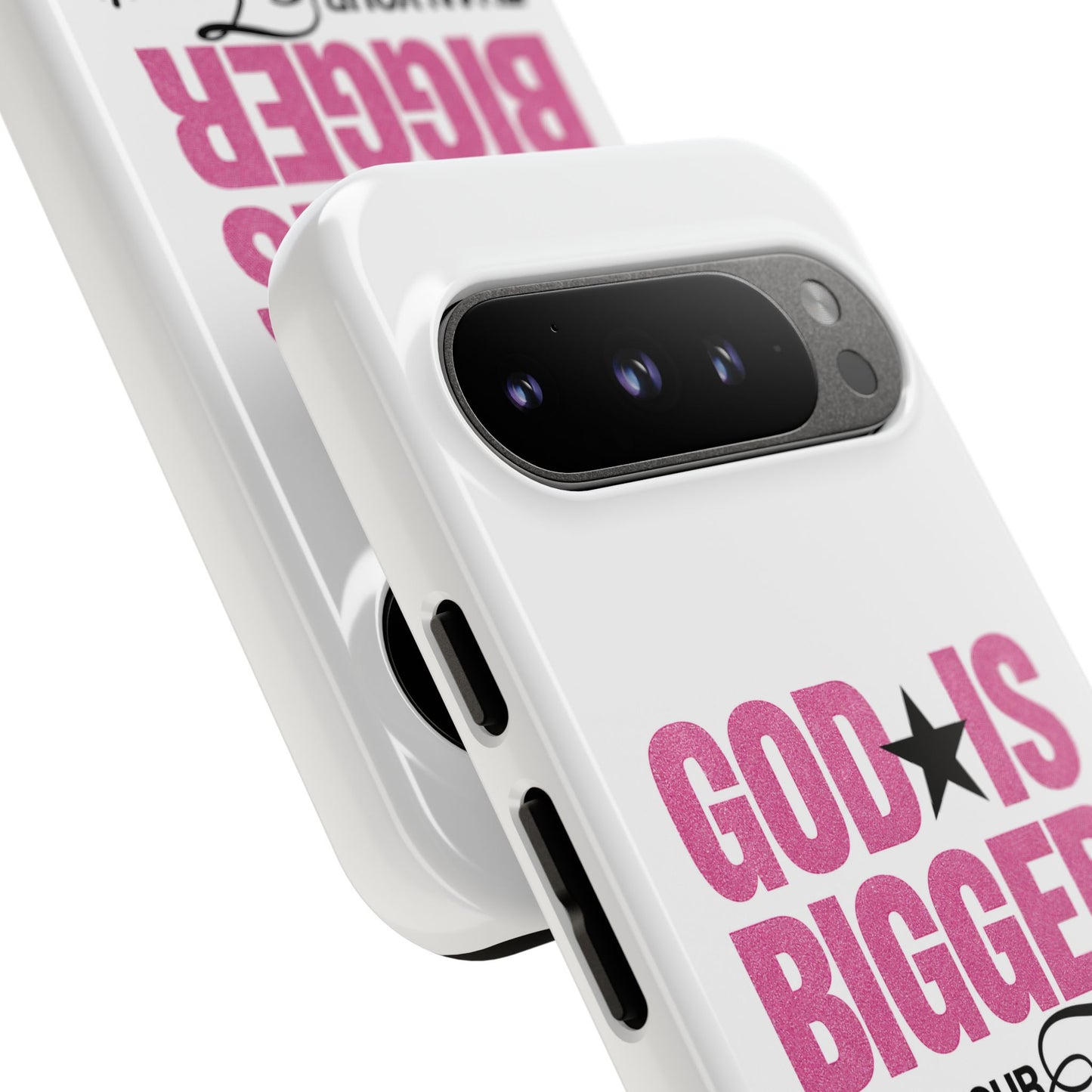 "God Is Bigger Than Your Fear" Tough Case