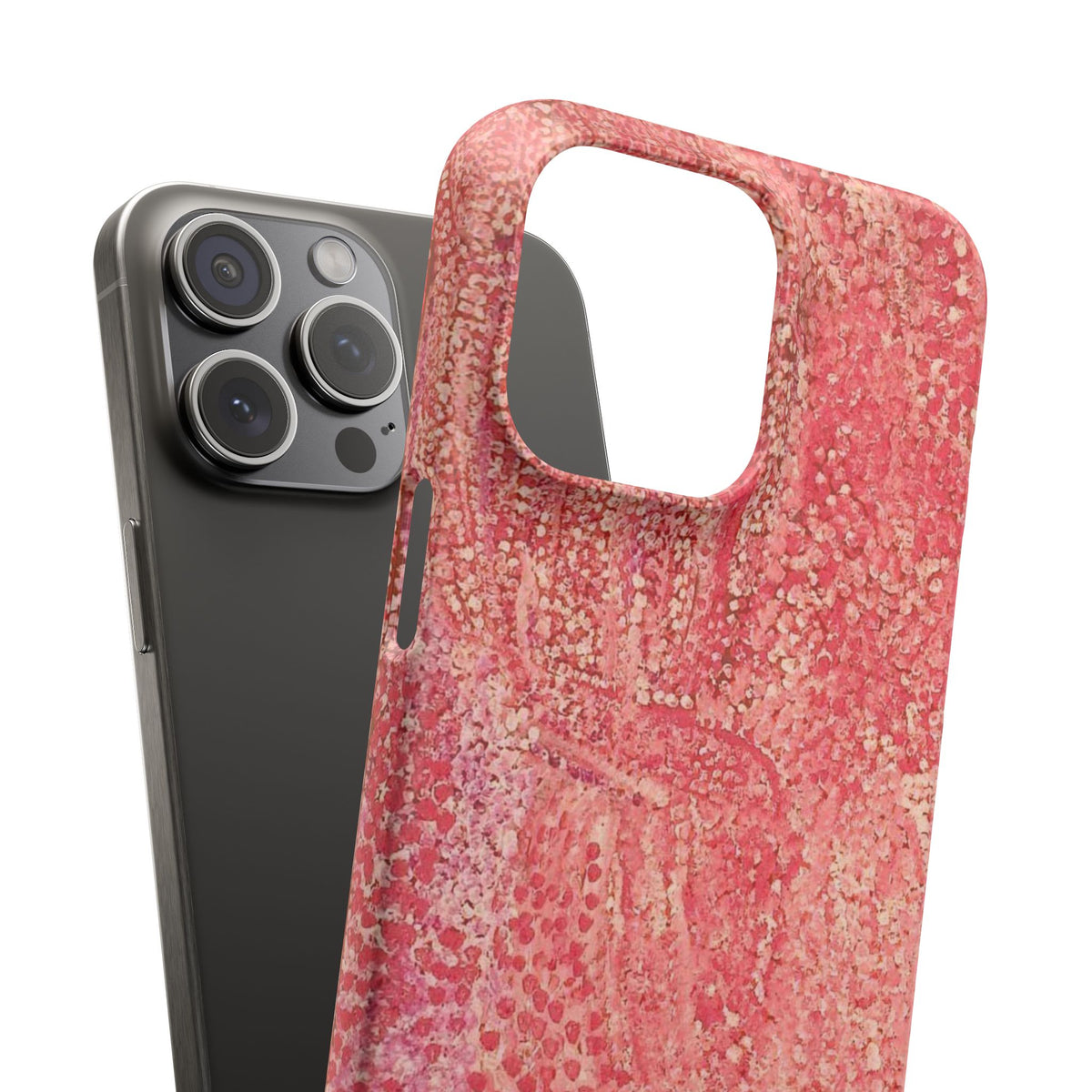 Pink Coral Texture Case