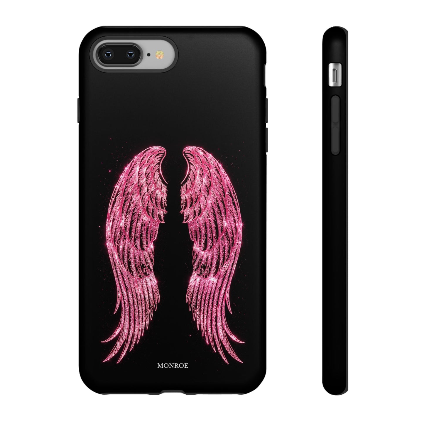 Pink Glitter Angel Tough Case