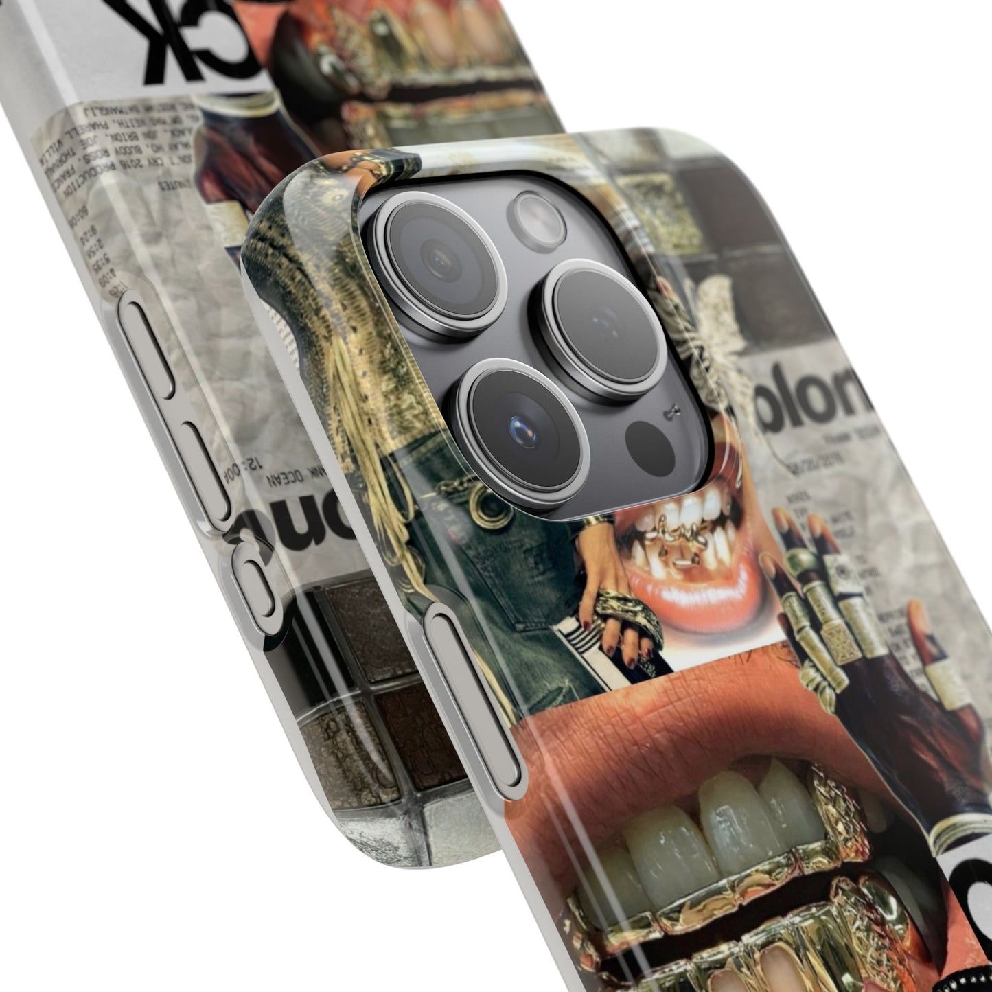 Collage Grillz Case