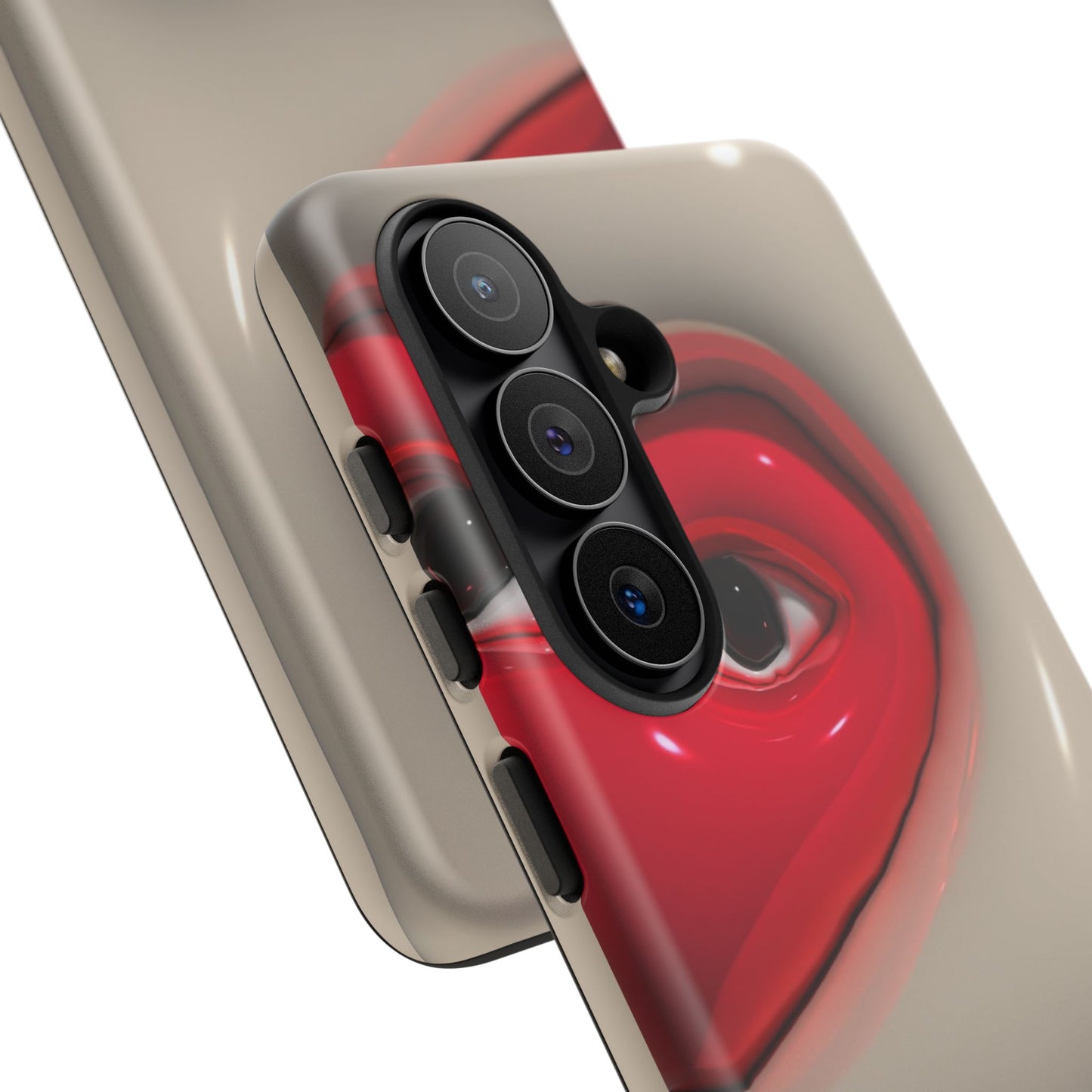 Red Heart Eyes Tough Case