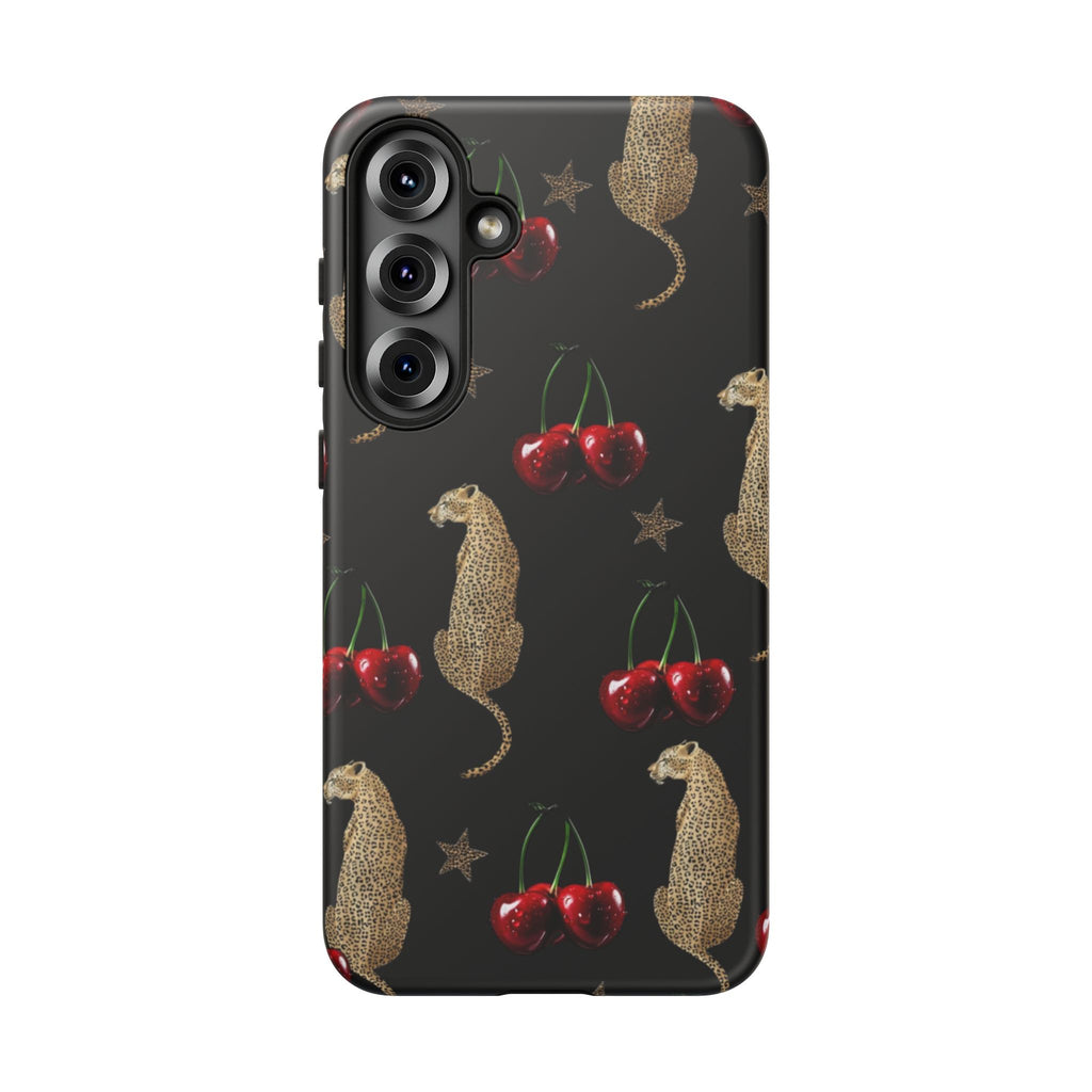 Leopards & Cherries Phone Case