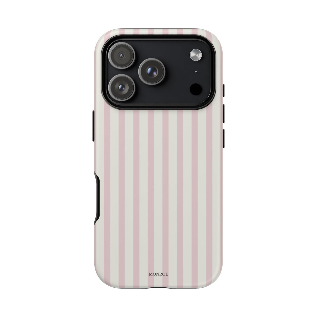 Light Pink Stripe Tough Phone Case