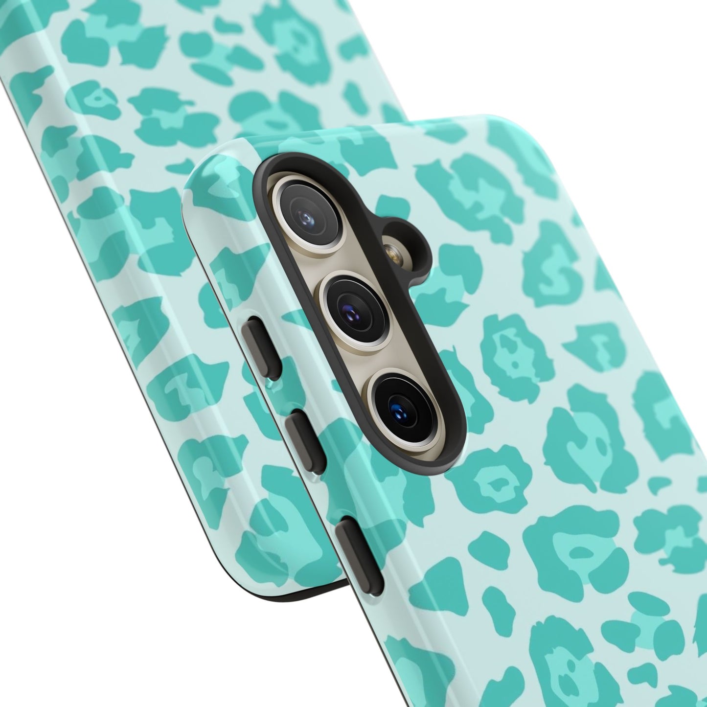 Teal Leopard Tough Case