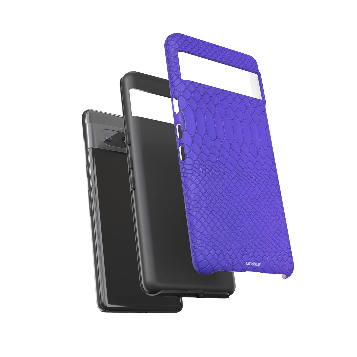 Dark Purple Snake Tough Case
