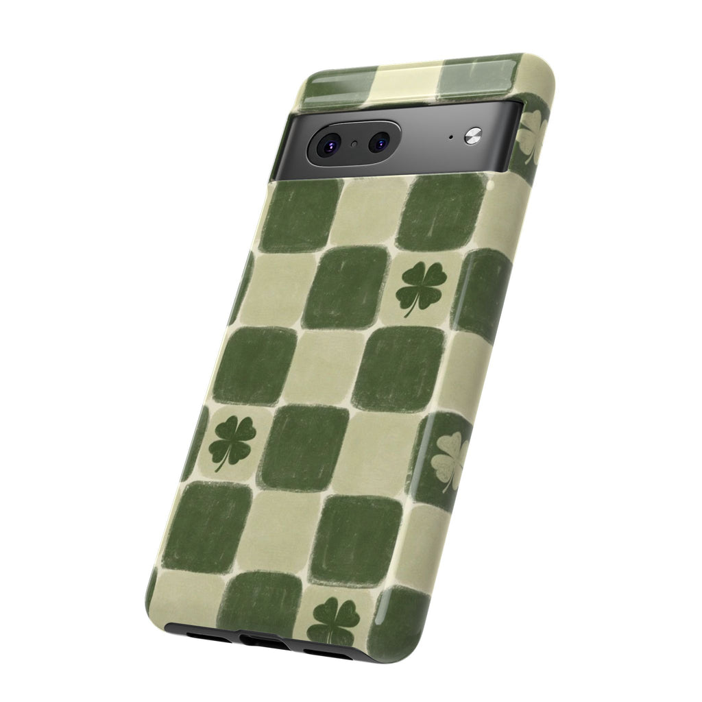 Clover Checker Tough Phone Case