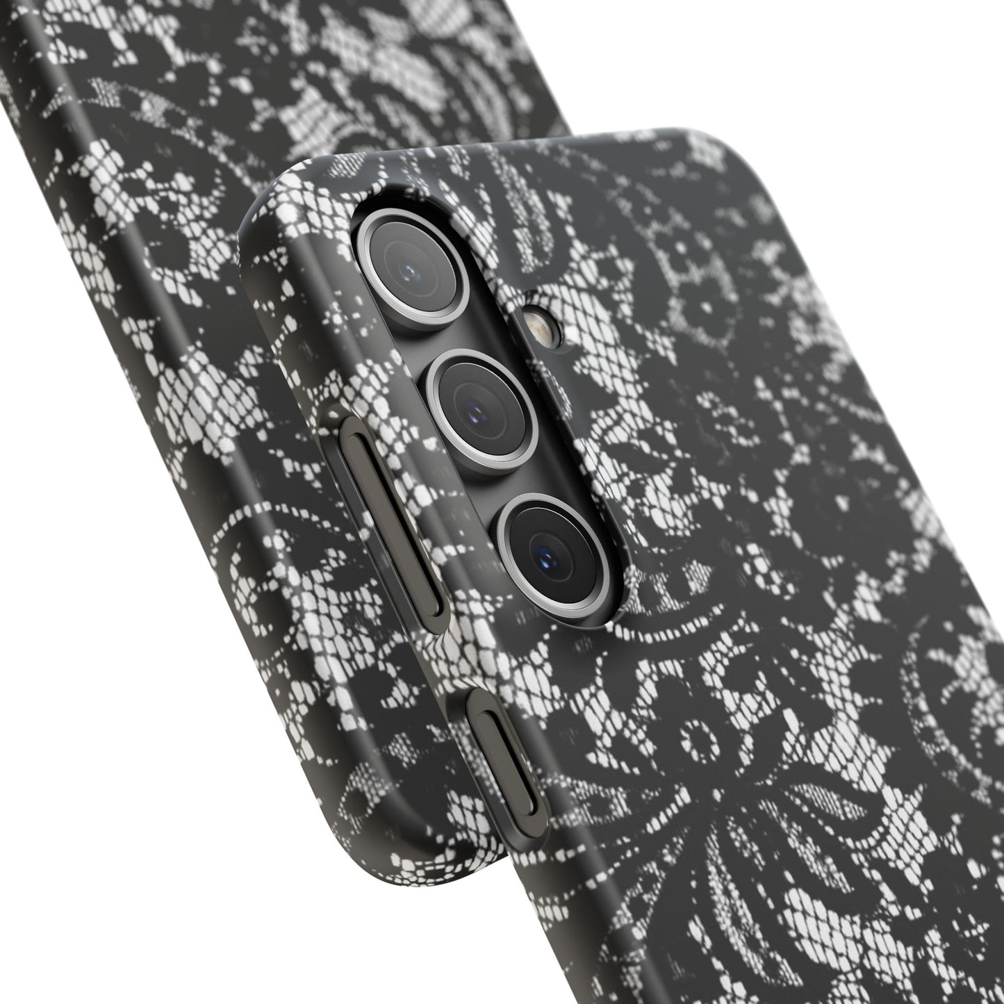 Black Lace Elegant Pattern Case