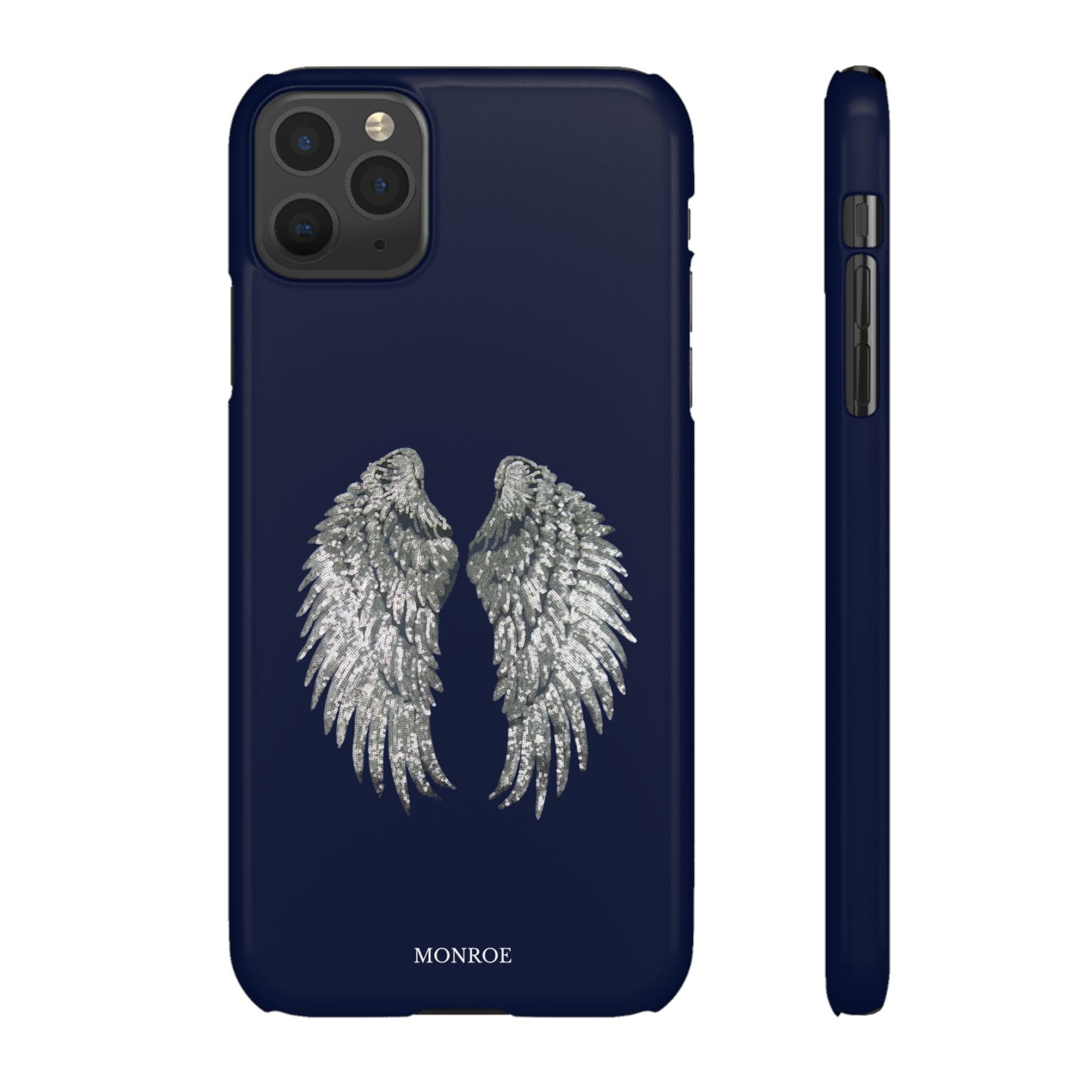 Navy Angel Wings Case