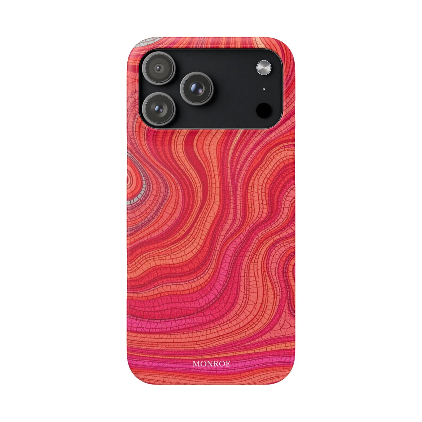 Retro Wavy Red Case