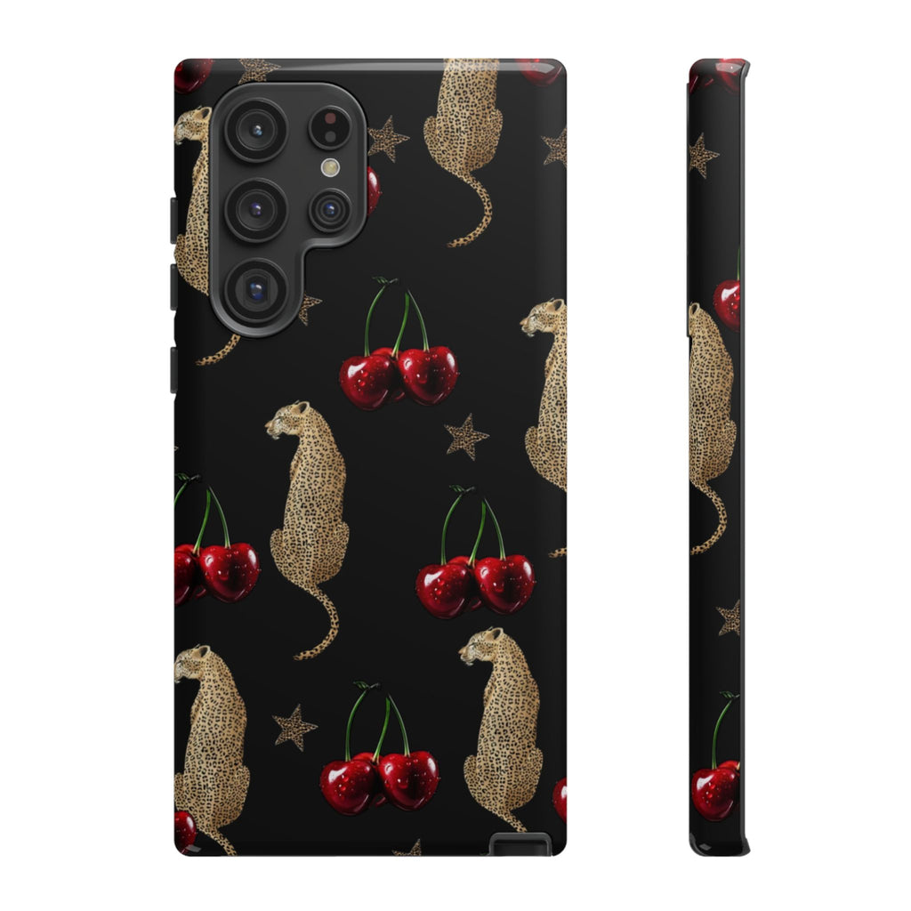 Leopards & Cherries Phone Case