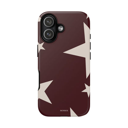 Burgundy Stars Tough Case