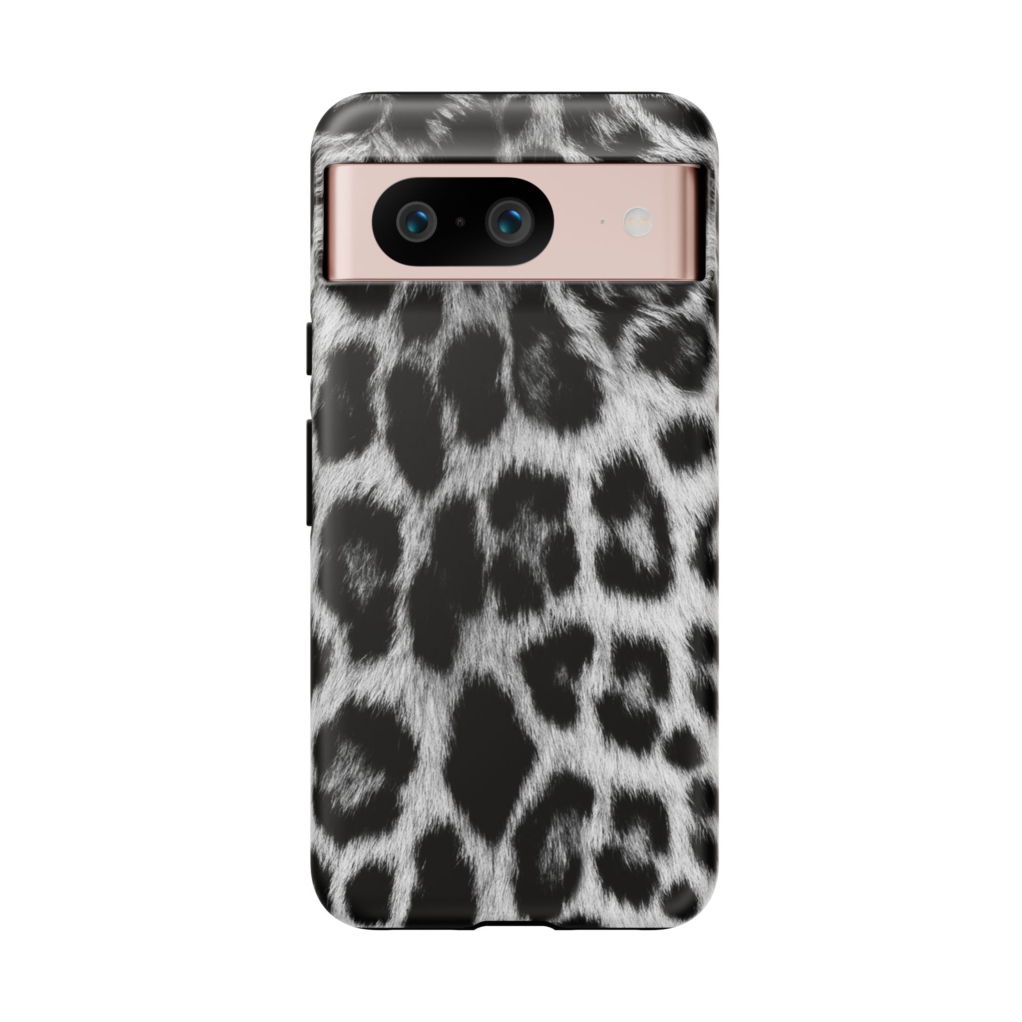 B&W Leopard Phone Case