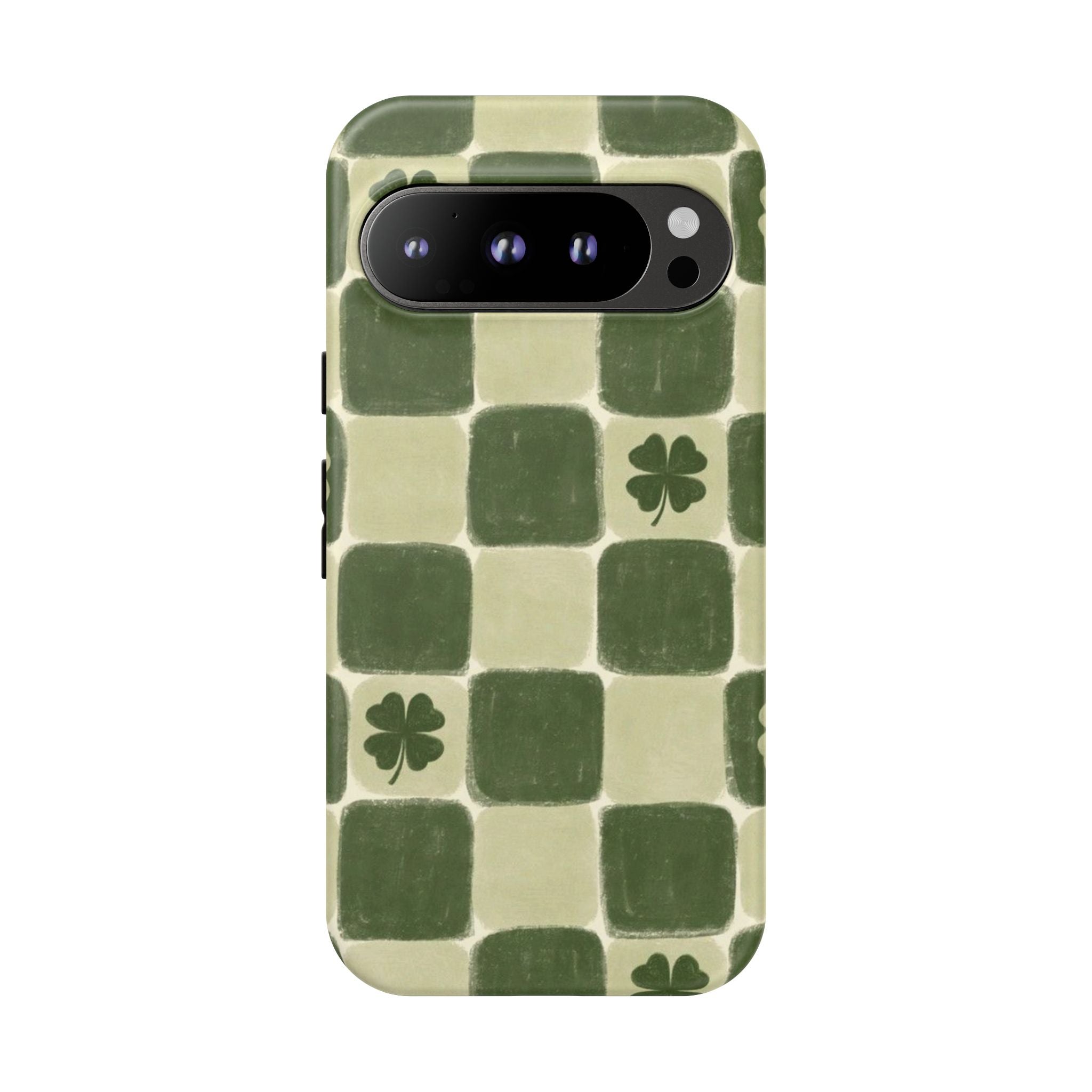 Clover Checker Tough Phone Case