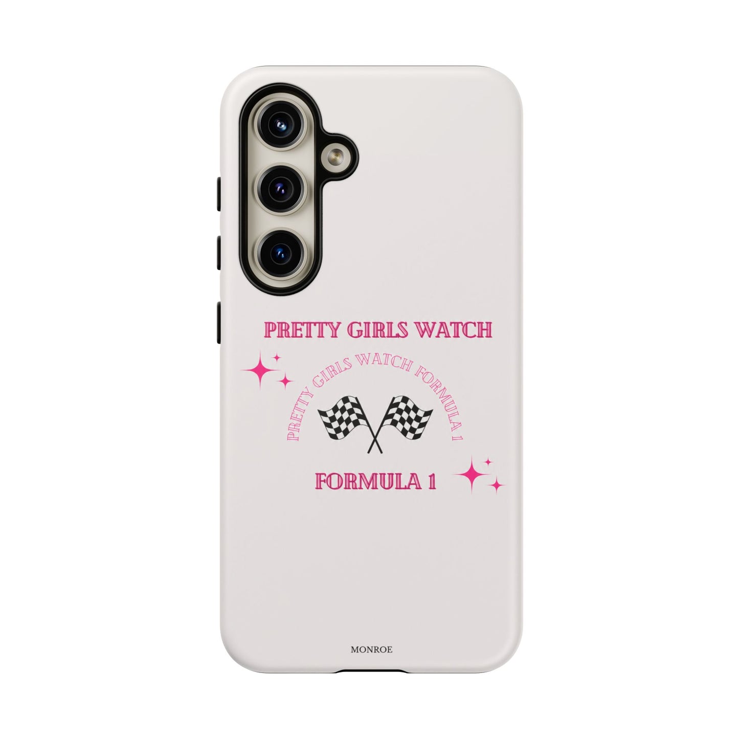 “Pretty Girls Watch Formula 1” Tough Case