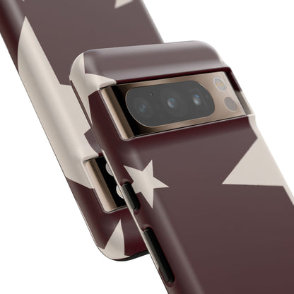 Burgundy Stars Tough Case