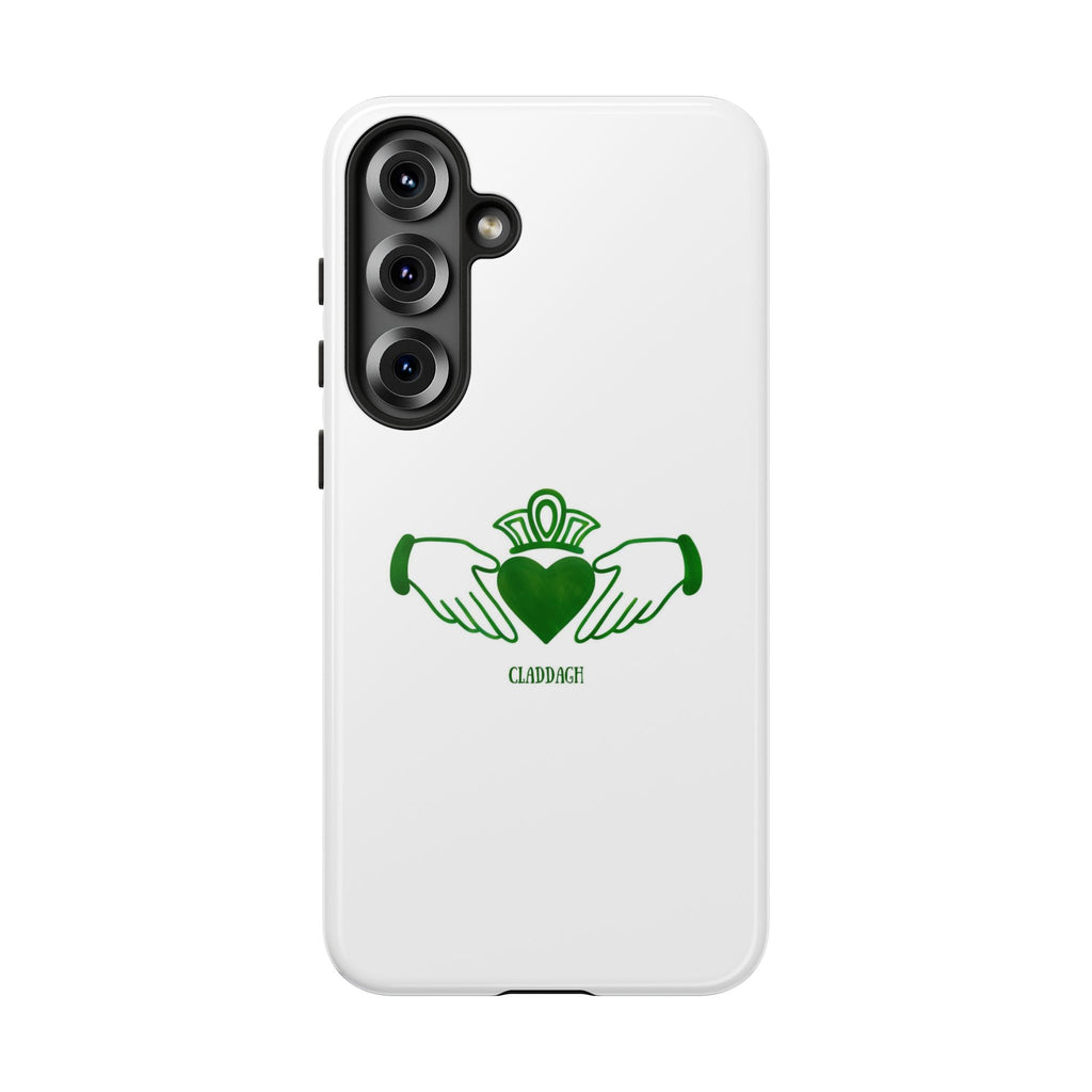 Irish Claddagh Symbol Green Tough Case