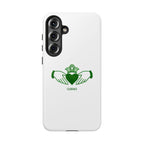 Irish Claddagh Symbol Green Tough Case