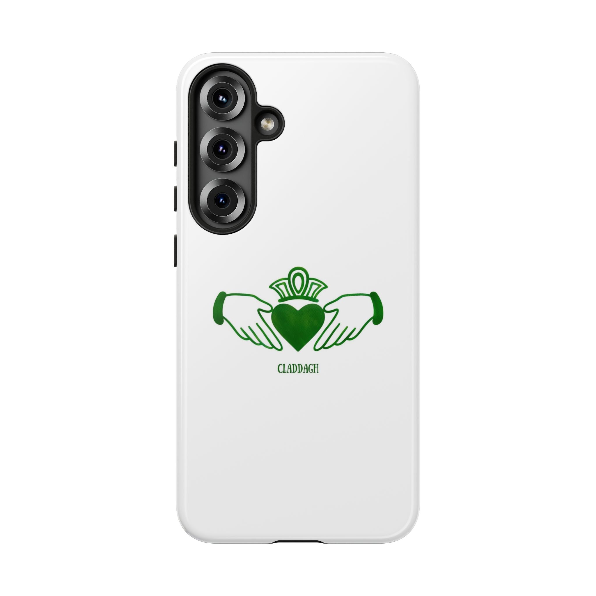 Irish Claddagh Symbol Green Tough Case