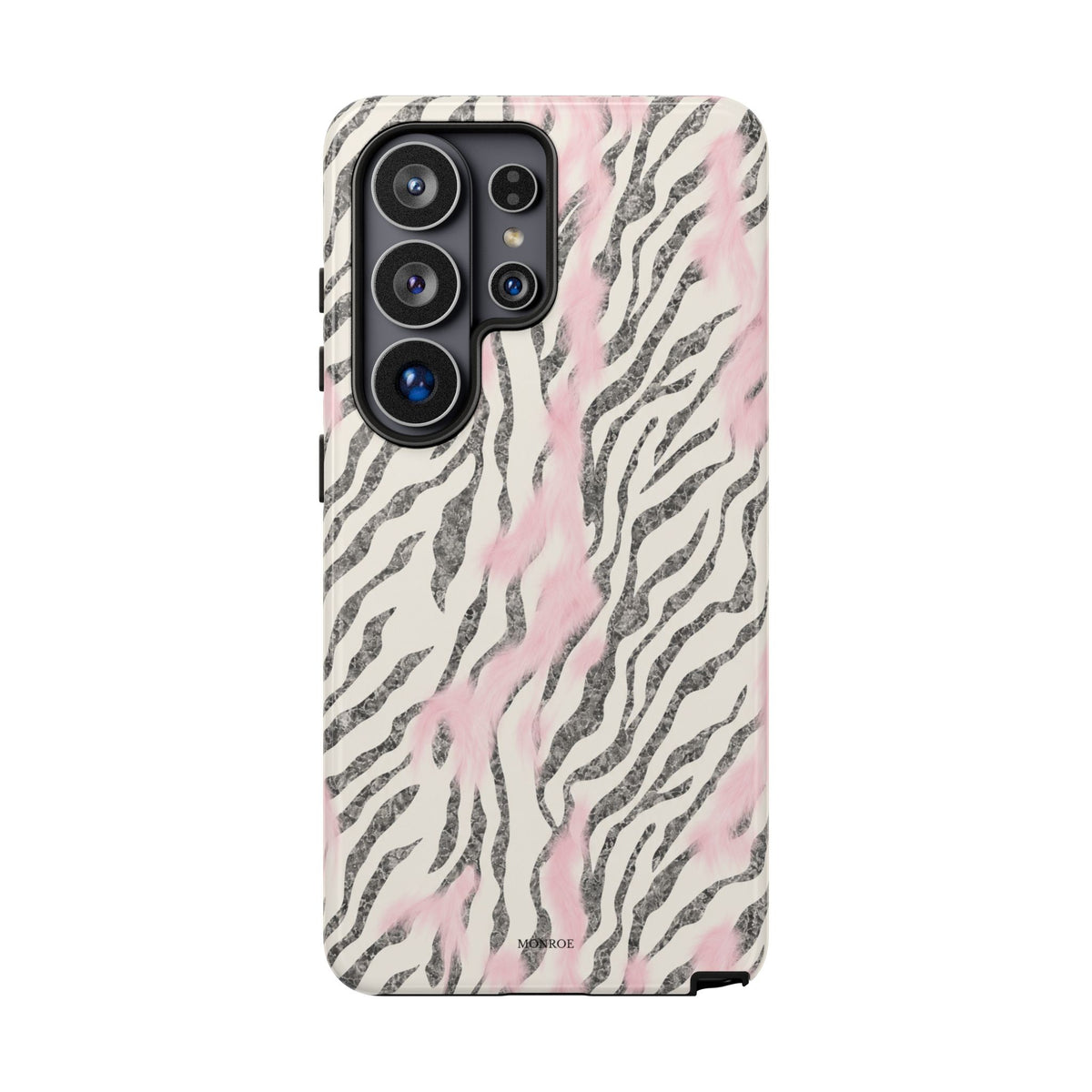 Light Pink Zebra Tough Case