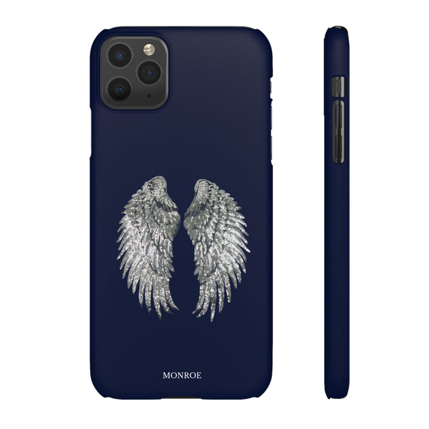 Navy Angel Wings Case