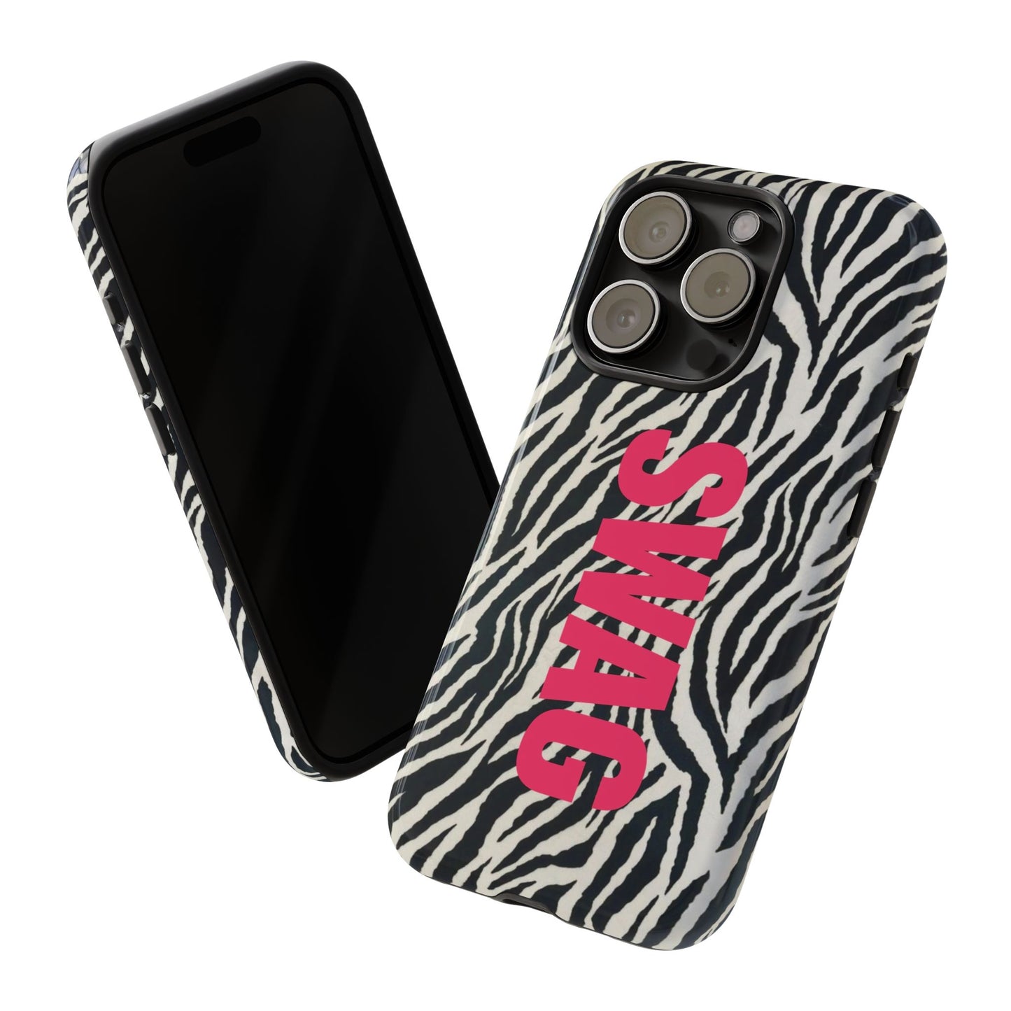 Zebra Print  "SWAG" Tough Case