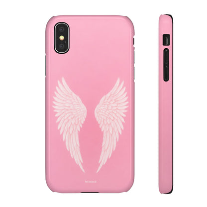 Pink Angel Wings Case