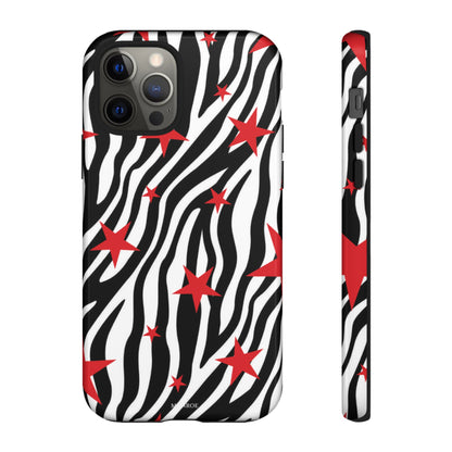 Zebra Red Stripes Tough Case