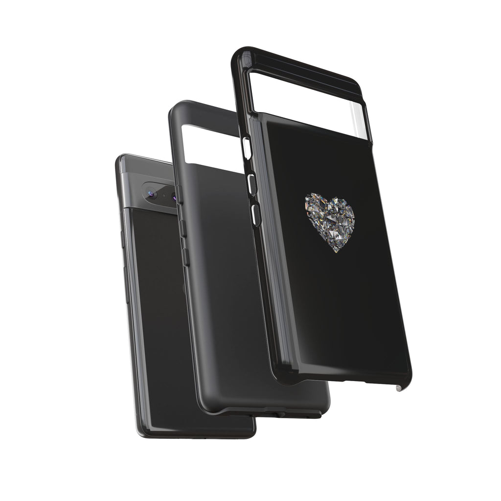 Crystal Heart Phone Case