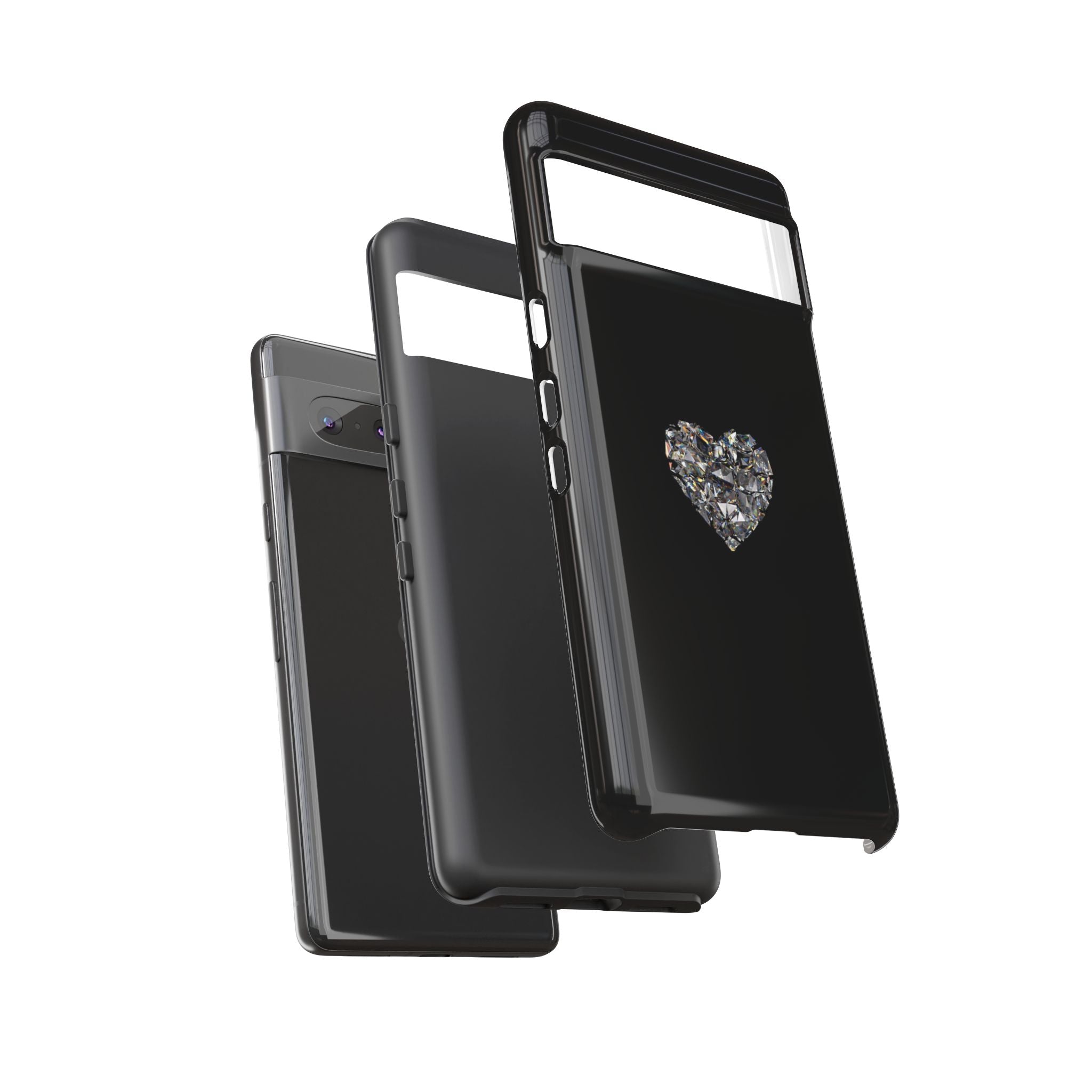 Crystal Heart Phone Case