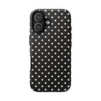 Black Polka Dot Phone Case