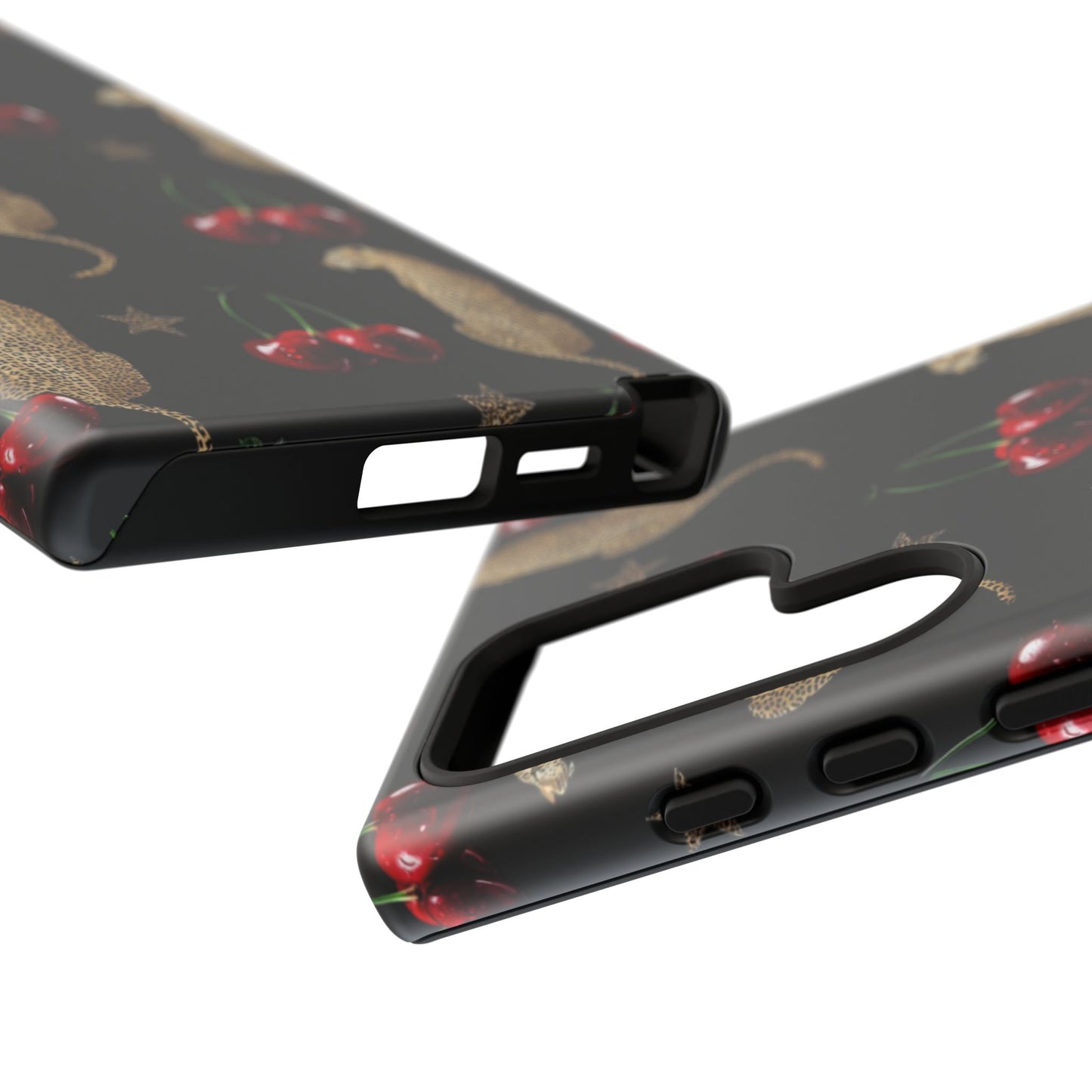 Leopard & Cherry Tough Case