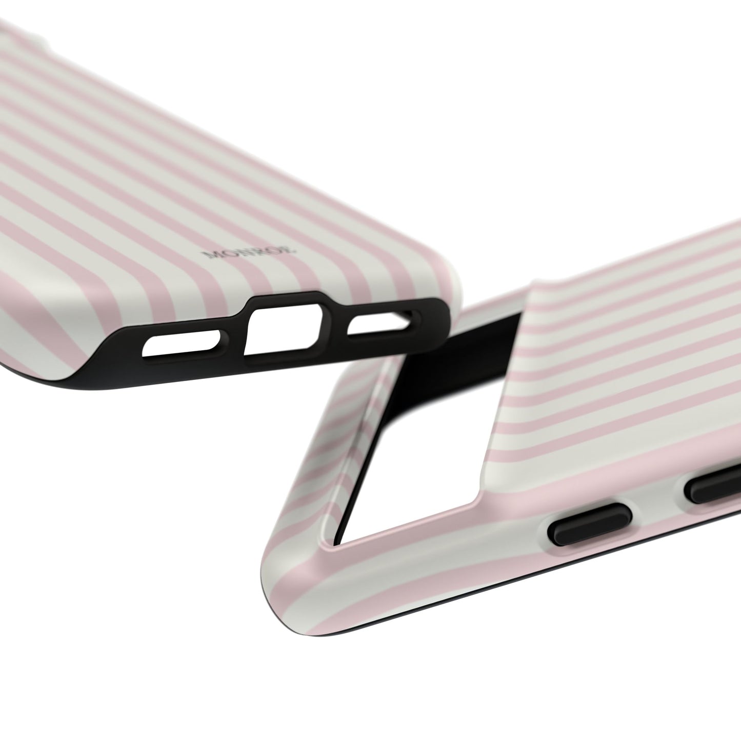 Light Pink Stripe Tough Phone Case