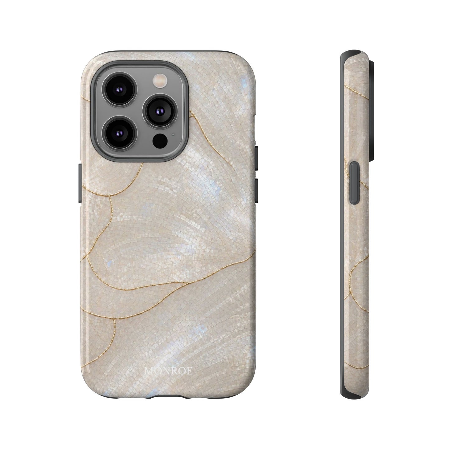 Pearlescent Marble Tough Phone Case