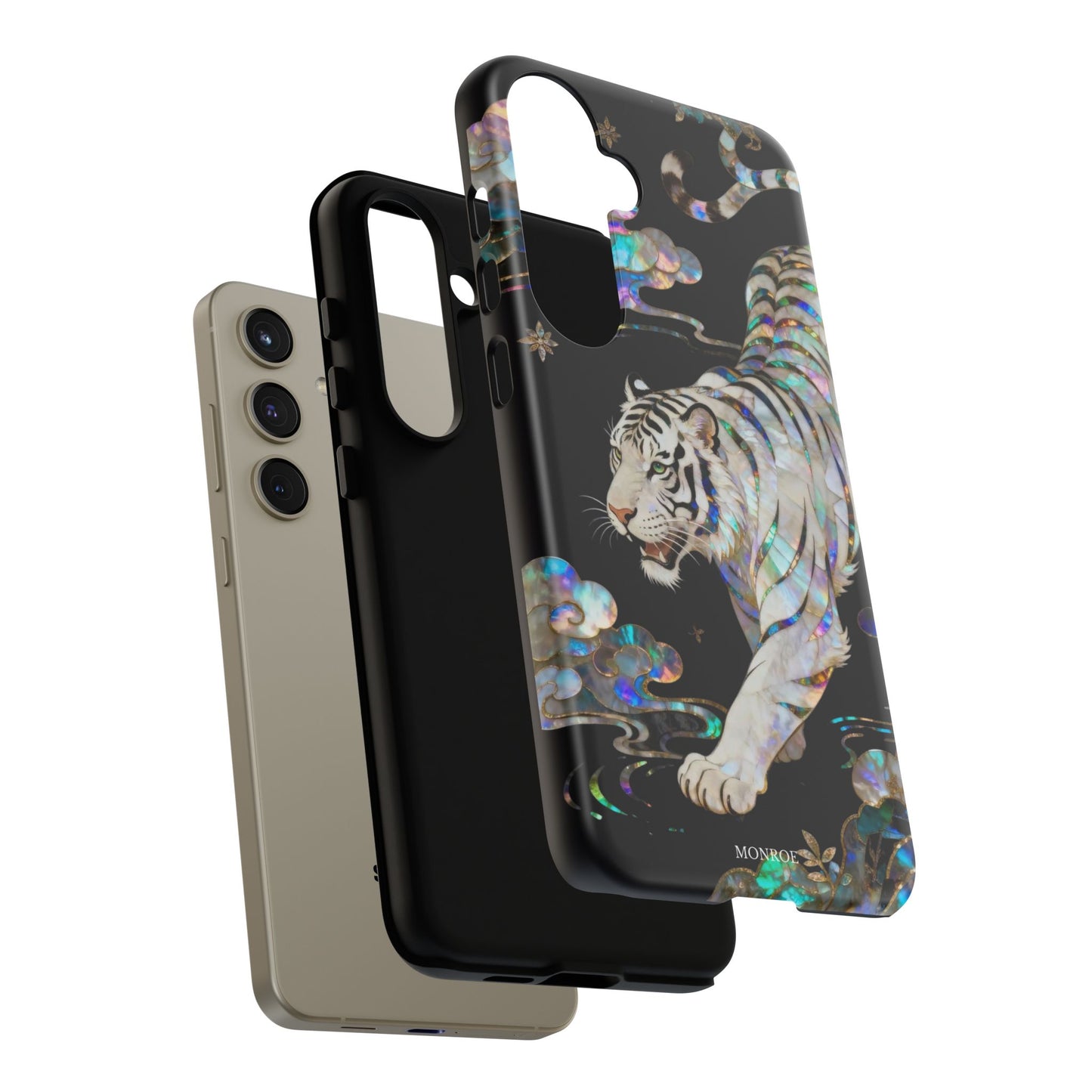 Iridescent White Tiger Tough Case