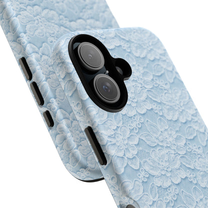 Glacier Blue Lace Tough Case