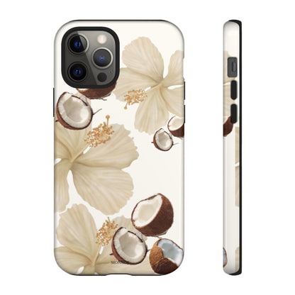 Tropical Coconut Floral Tough Case