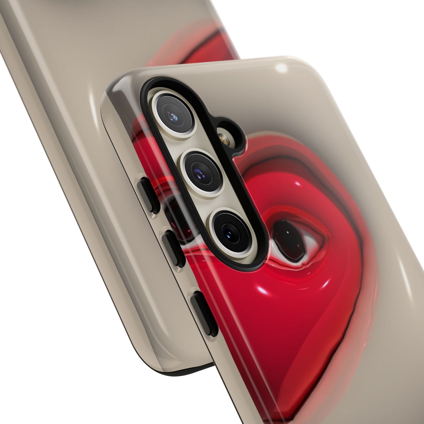 Red Heart Eyes Tough Case