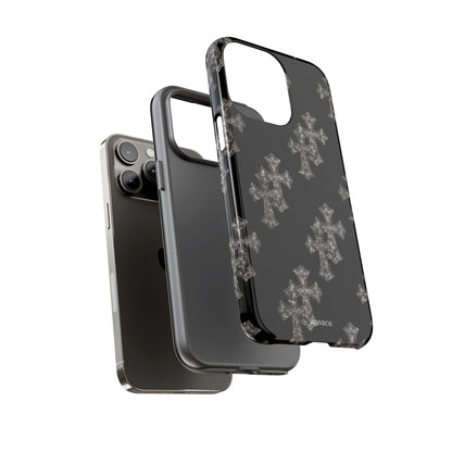 Black Crystal Cross Tough Case