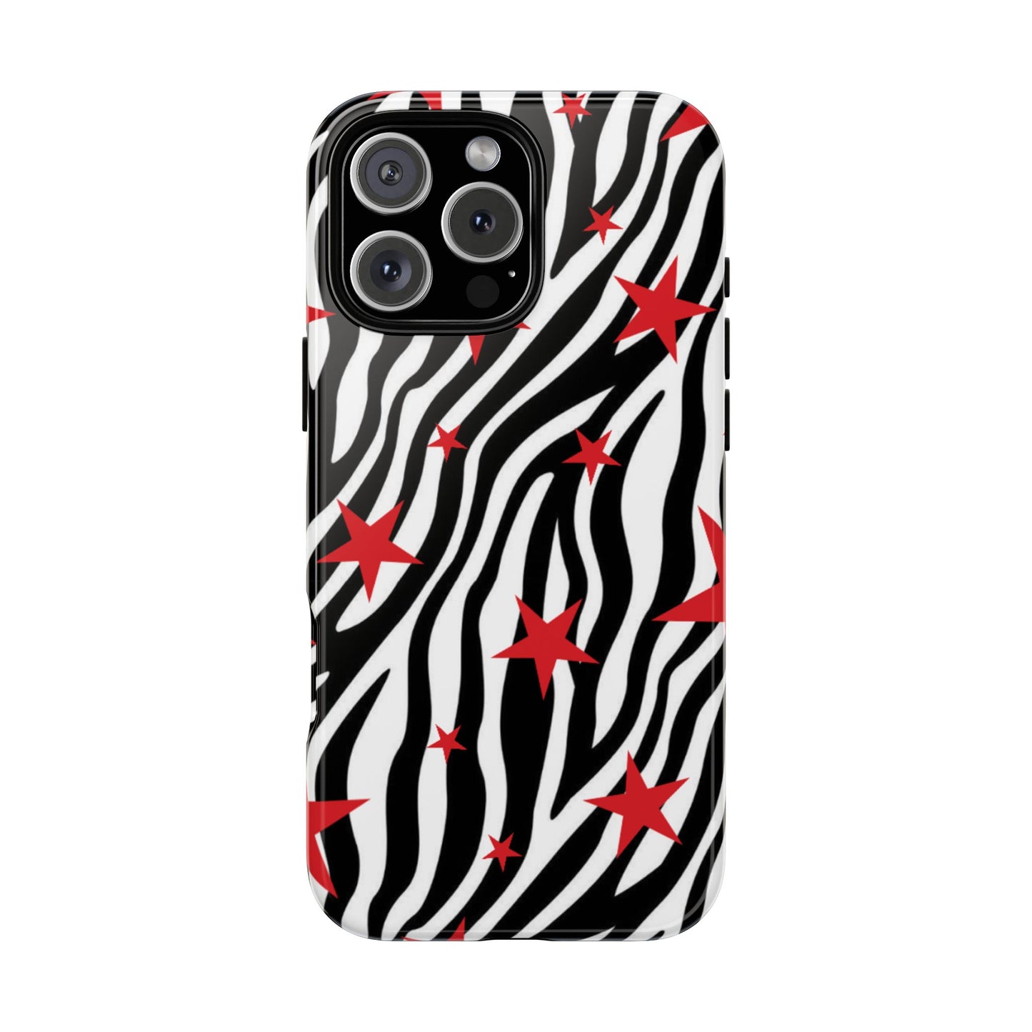 Zebra Red Stripes Tough Case