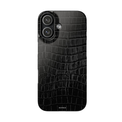 Black Croc Case