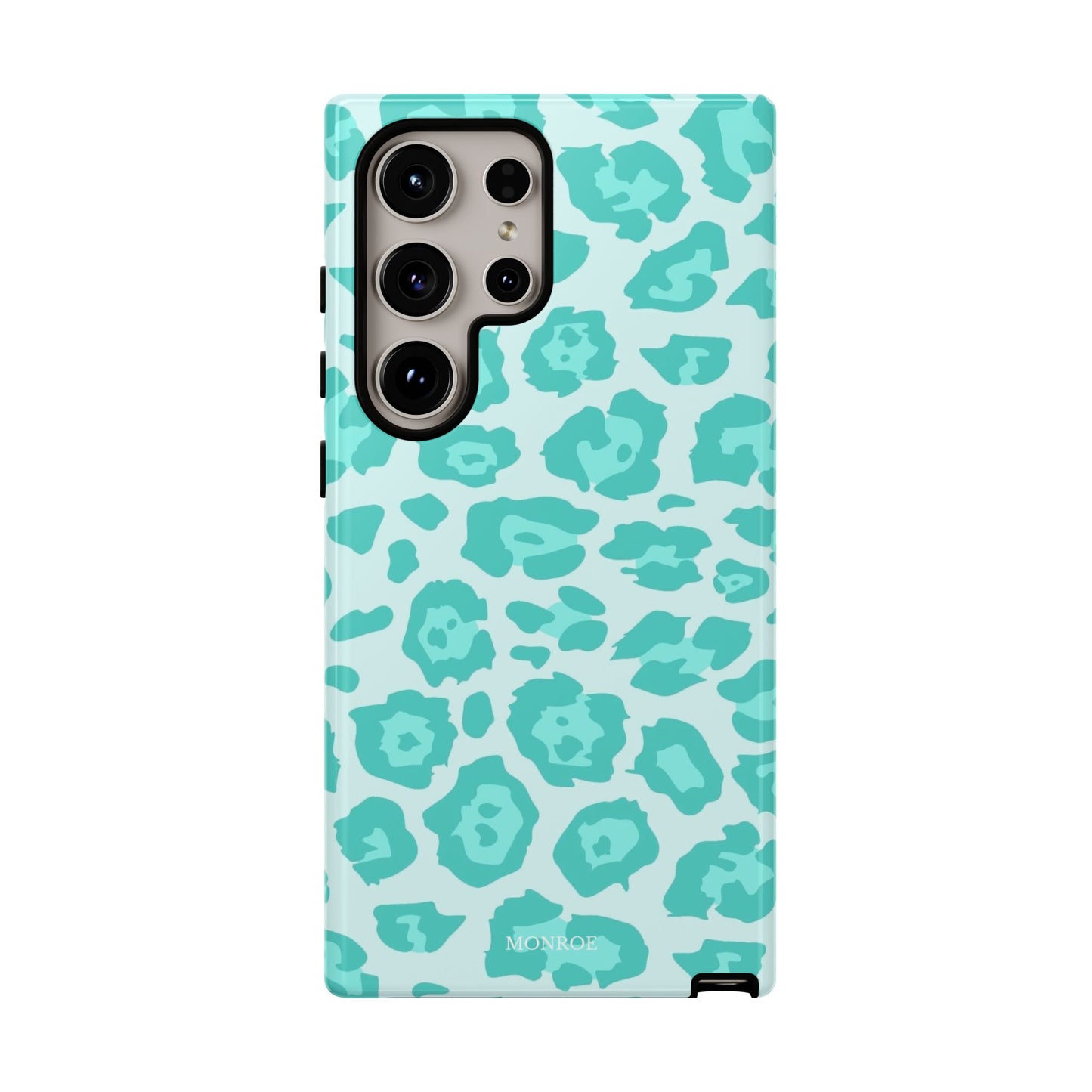 Teal Leopard Tough Case