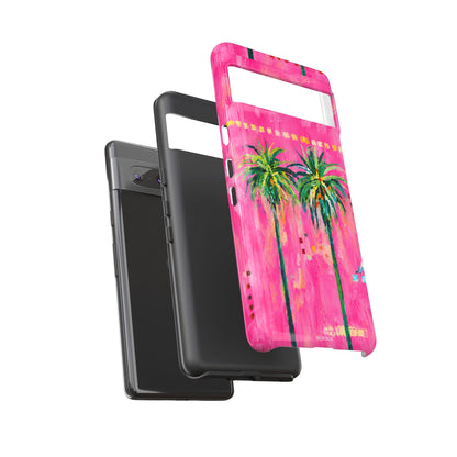 Pink Tropical Tough Case