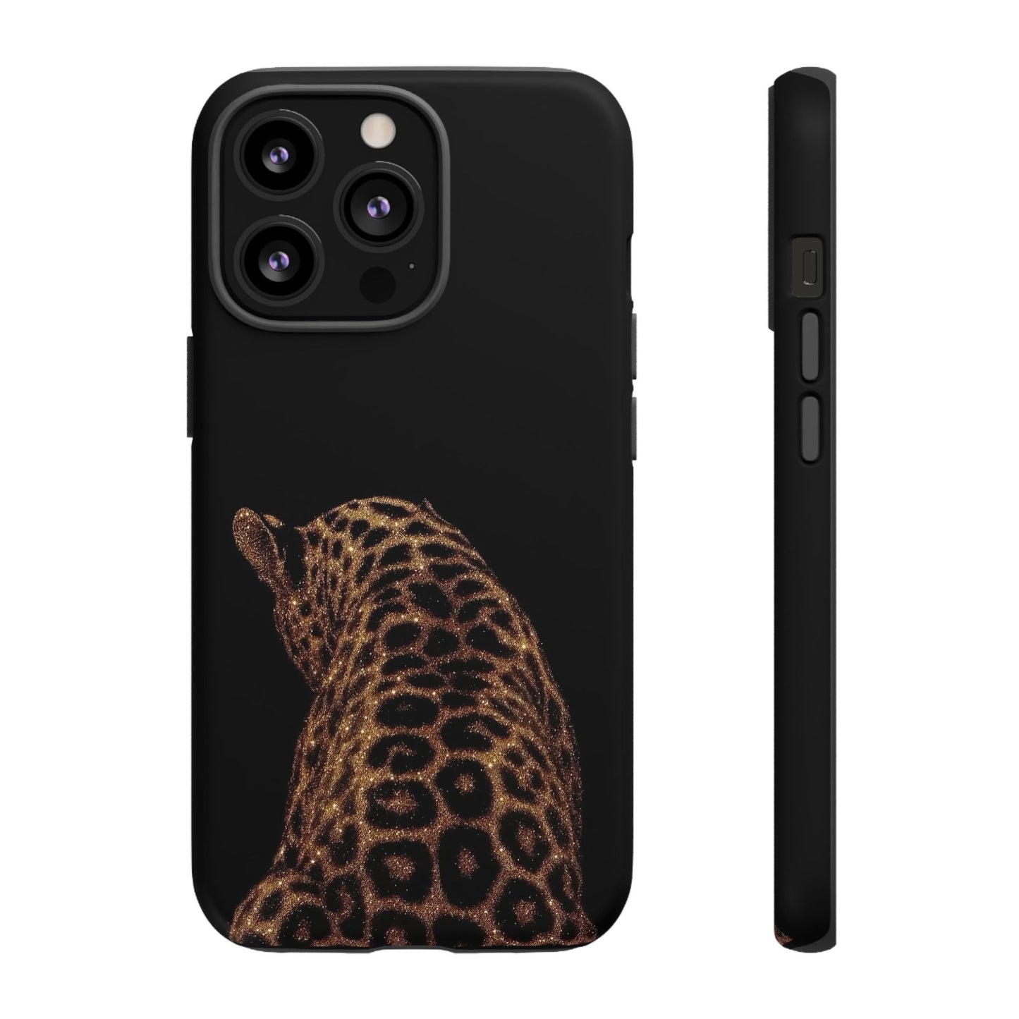 Leopard Back Tough Phone Case