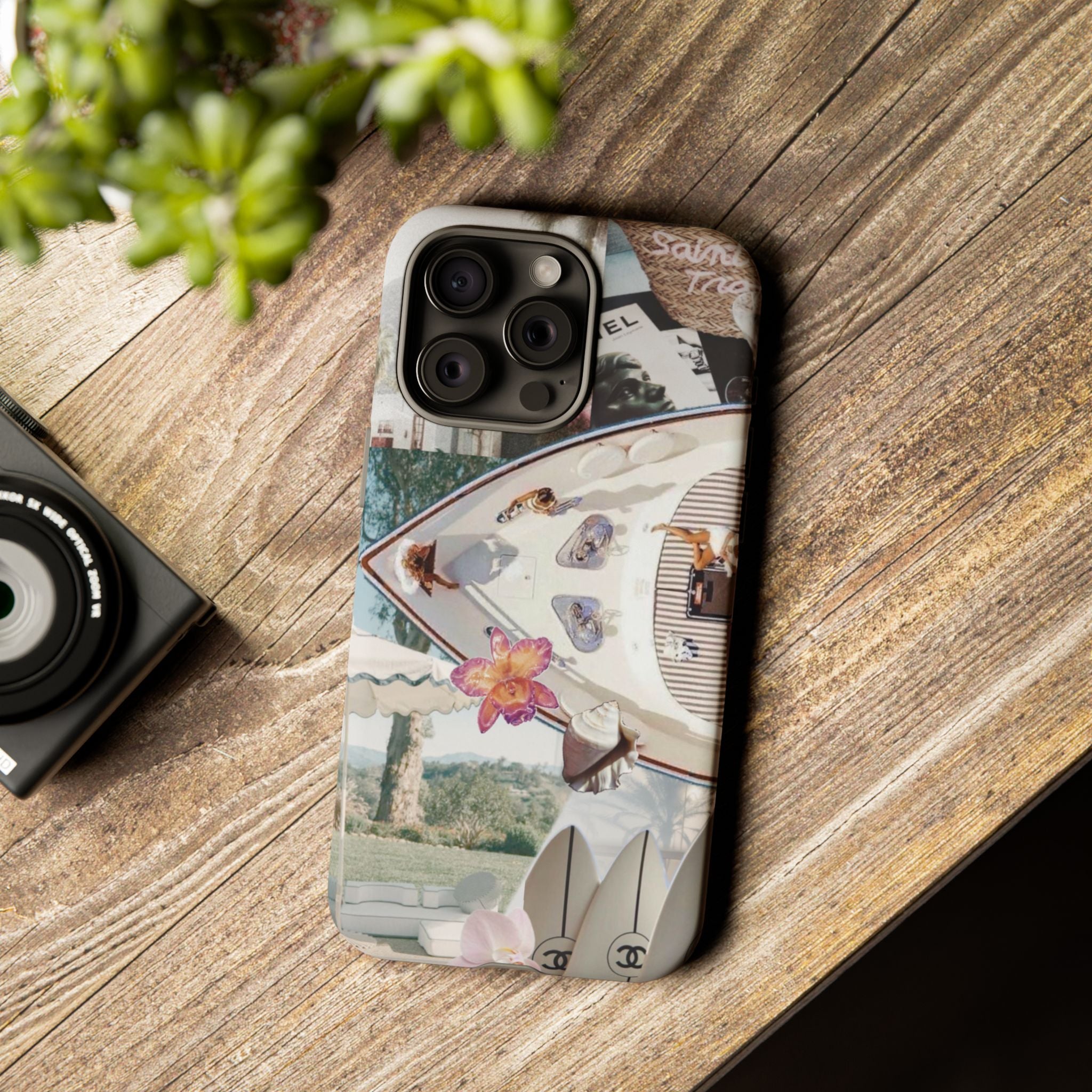 Surf Collage Phone Case