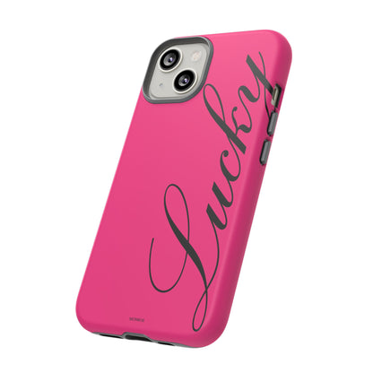 Hot Pink 'Lucky' Tough Case
