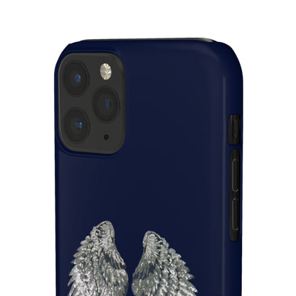Navy Angel Wings Case